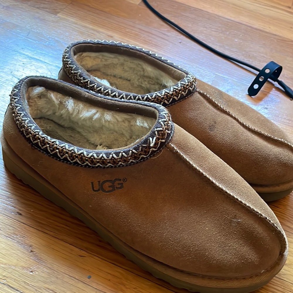 COPY - UGG MENS Tasman Slipper CHESTNUT SIZE 12